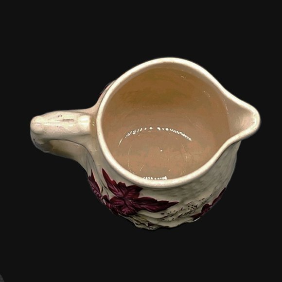 Avalon Faience Majolica Creamer/Sugar Haynes c1880 - Picture 9 of 12